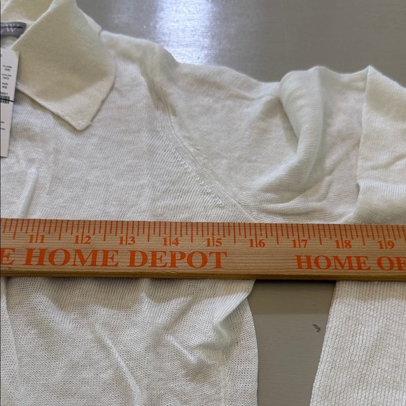 J. Crew Collared button-up sweater in linen Size XS - Picture 8 of 9